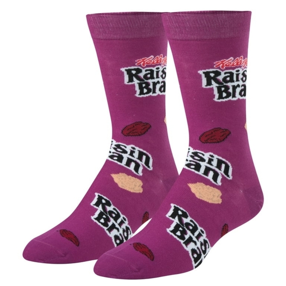 Crazy Raisin Bran Novelty Socks - Picture 2 of 5